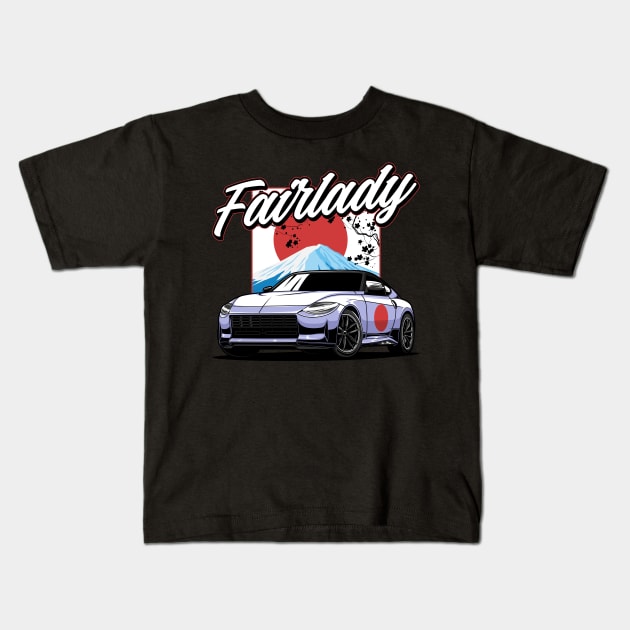 Nissan 400z Kids T-Shirt by JDM Boyz